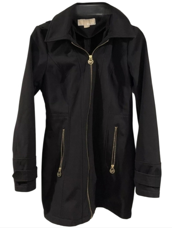Michael Kors Jackets & Blazers - Michael Kors SM Women's Black Raincoat